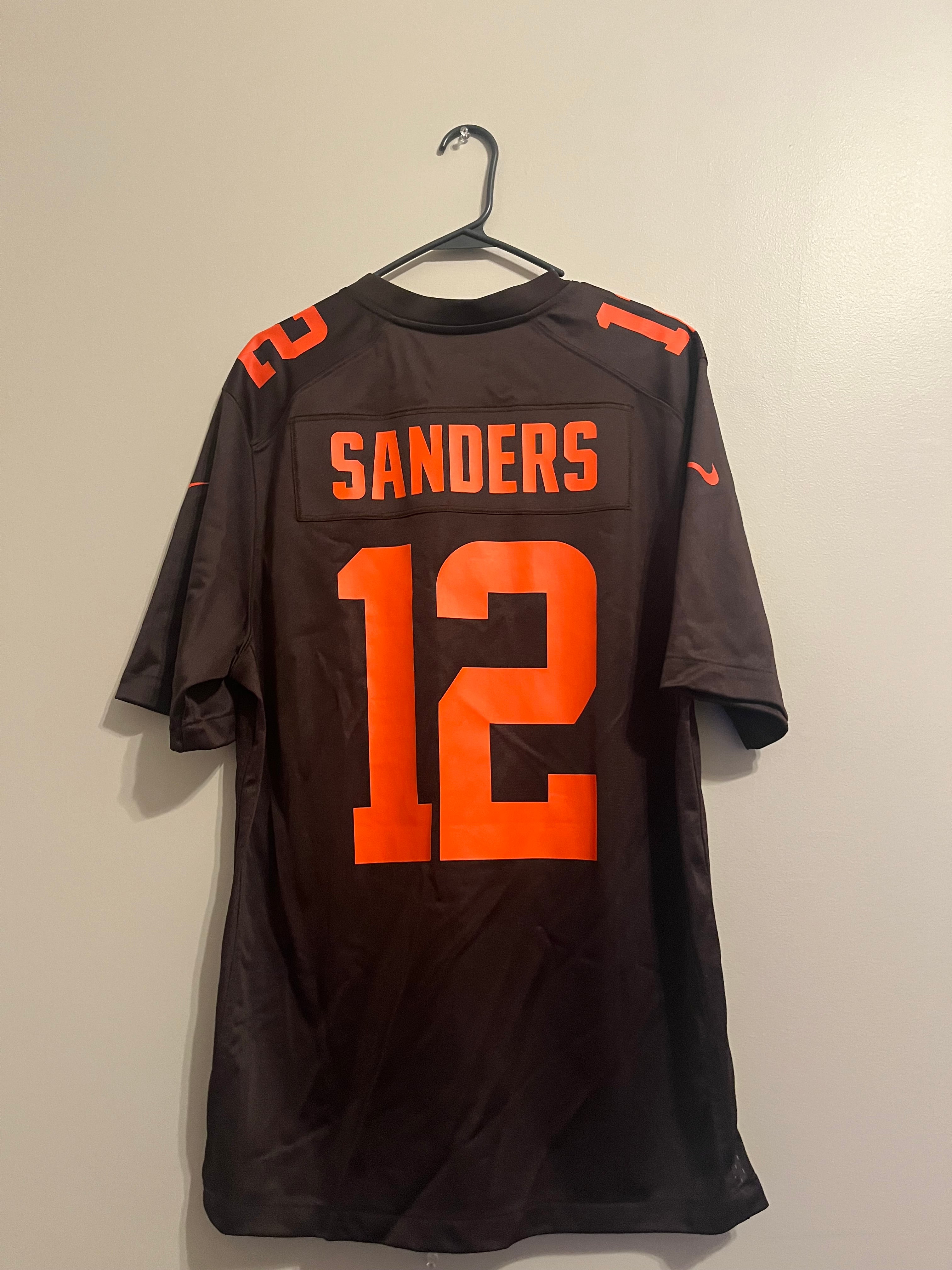 Shedeur Sanders #12 Cleveland Browns Jersey NEW