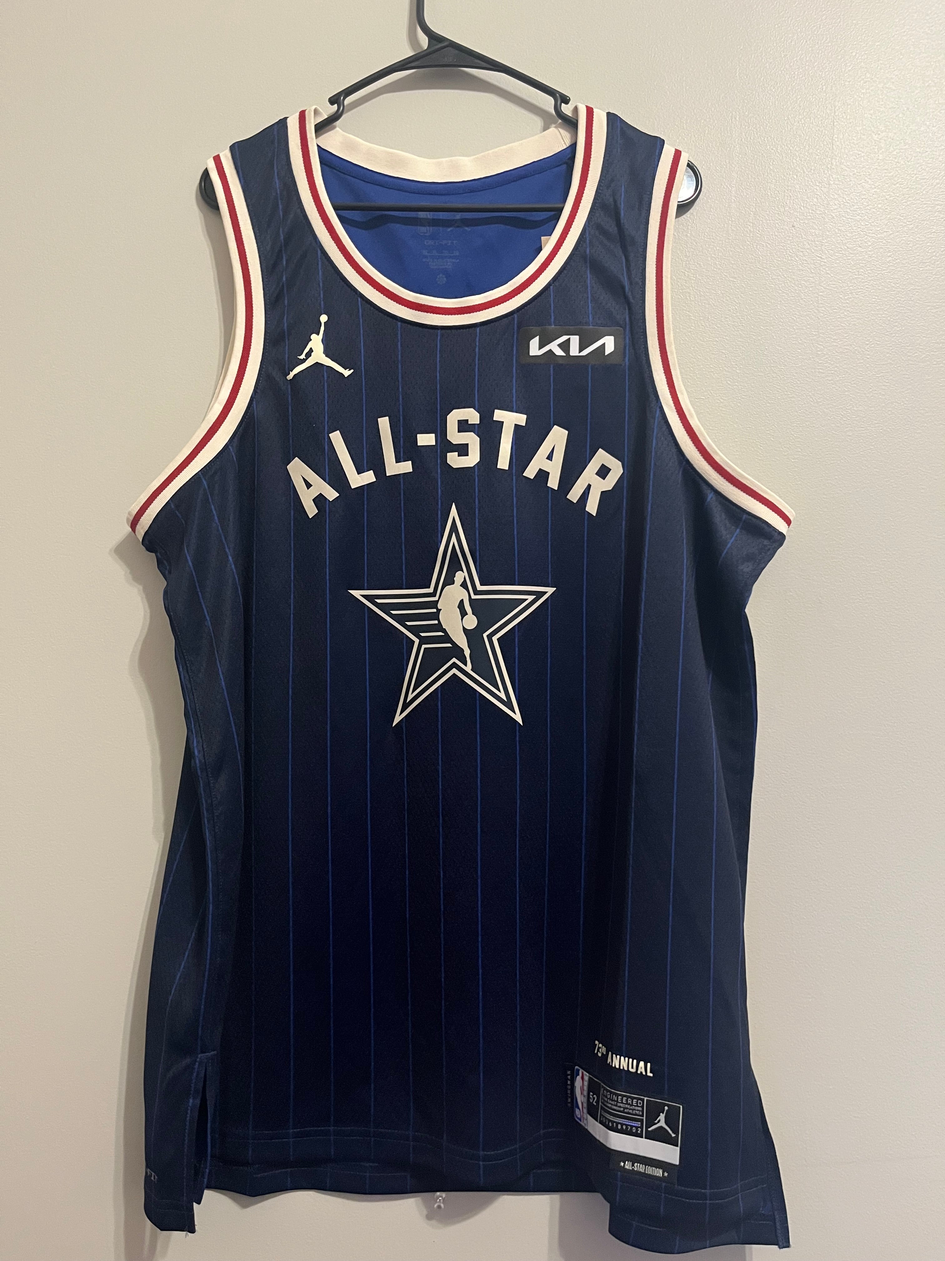 Jordan NBA Dri-Fit De’aaron Fox #5 All-Star Jersey NEW